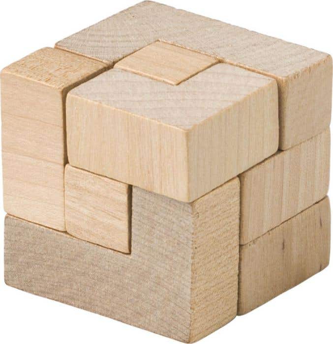Jeu de cubes en bois Lock