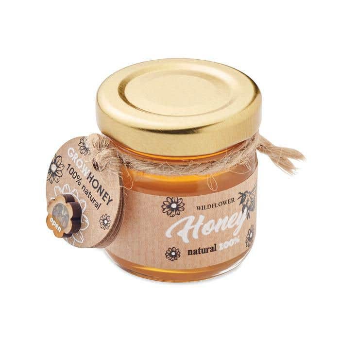 Pot de miel de fleurs sauvages Bumble