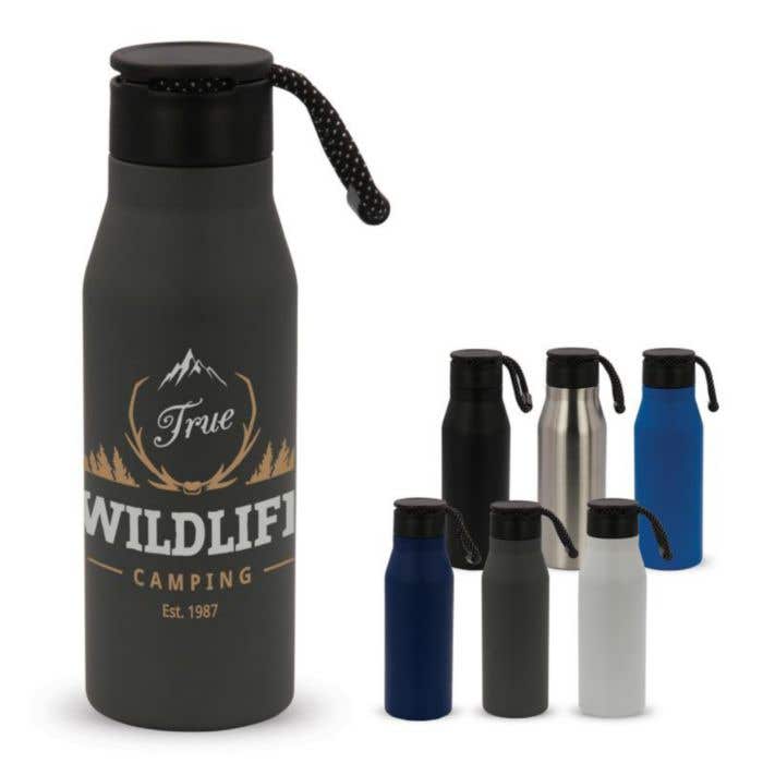 Bouteille isotherme avec dragonne [600ml]