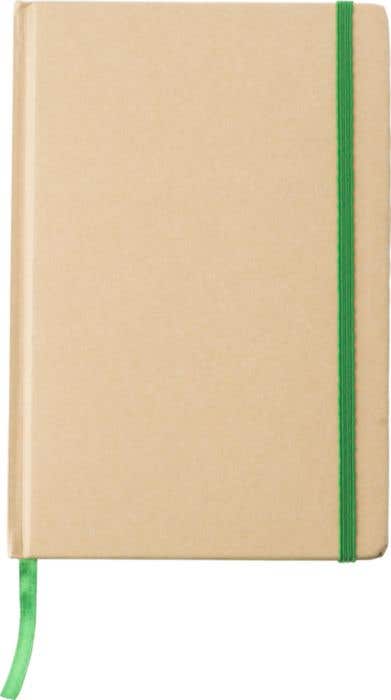 Recycled kartonnen notebook [A5]