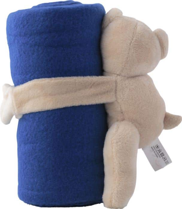 Peluche 'Ours' avec couverture polaire Danny