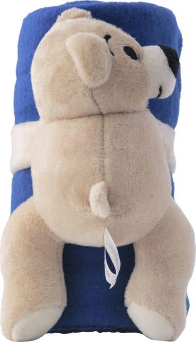 Peluche 'Ours' avec couverture polaire Danny