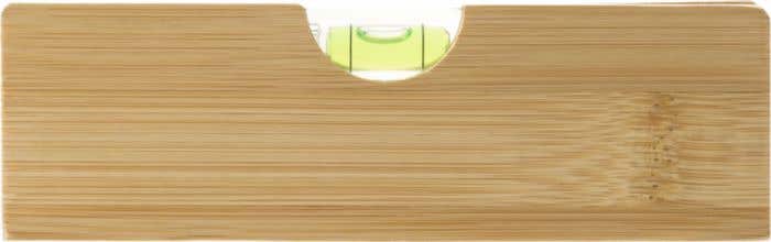Bamboe flesopener met waterpas Level