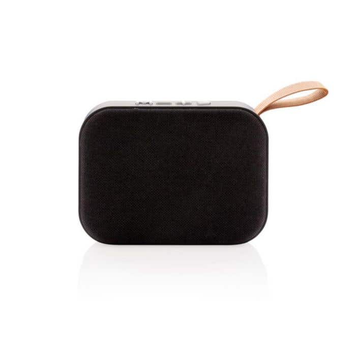 Enceinte avec tissu
