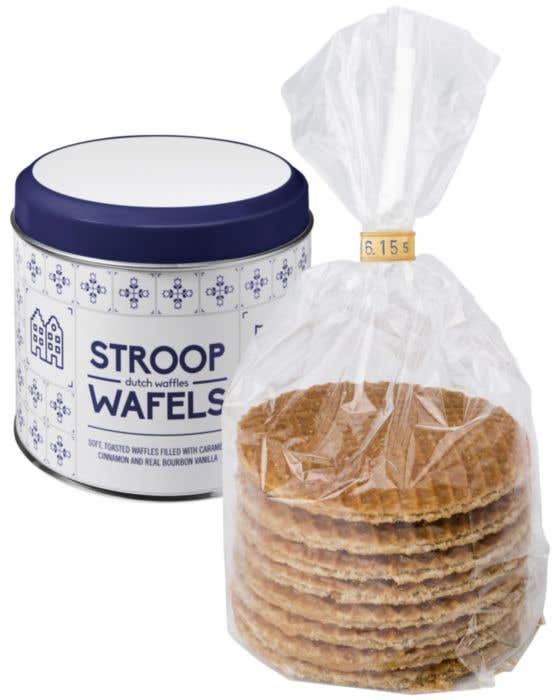 Gauffres hollandaises dans une Boîte