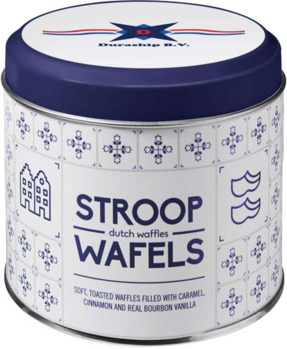 Gauffres hollandaises dans une Boîte