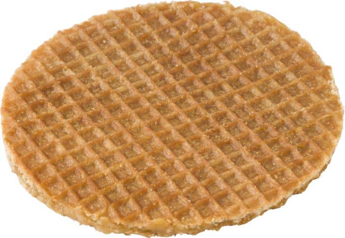 Gauffres hollandaises dans une Boîte