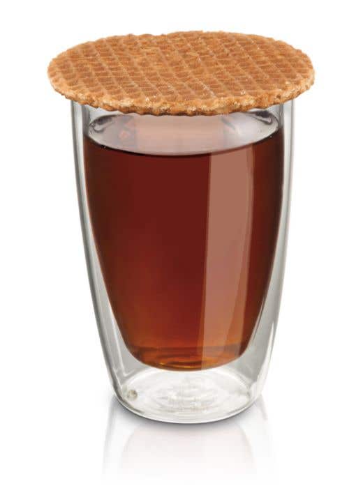 Gauffres hollandaises dans une Boîte