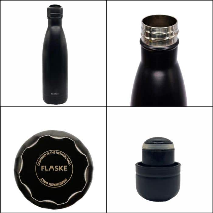 Gourde Flaske Mono bouchon en inox 500 ml