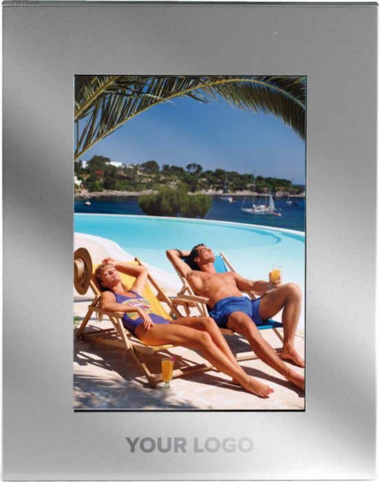 Cadre photo métallique Mémoire