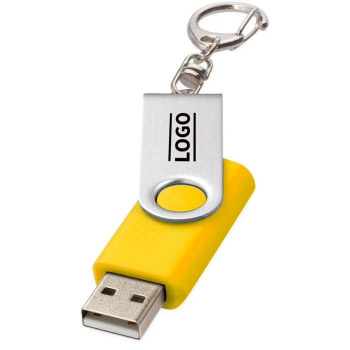 Clé USB Twist avec porte-clés