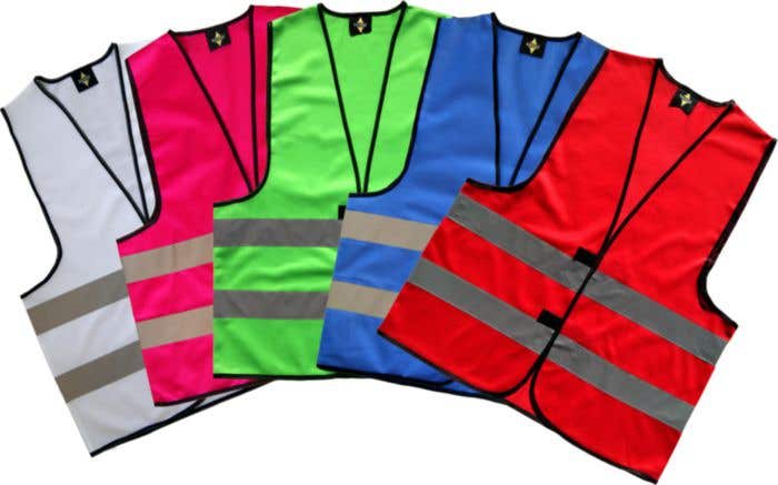 Fluo hesje Korntex Kinderen