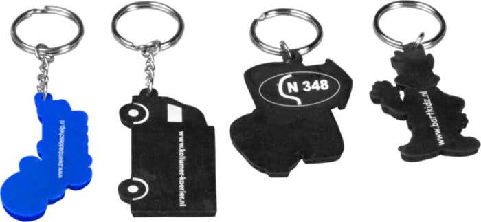 Sleutelhanger PVC Custom 3D 21-30mm