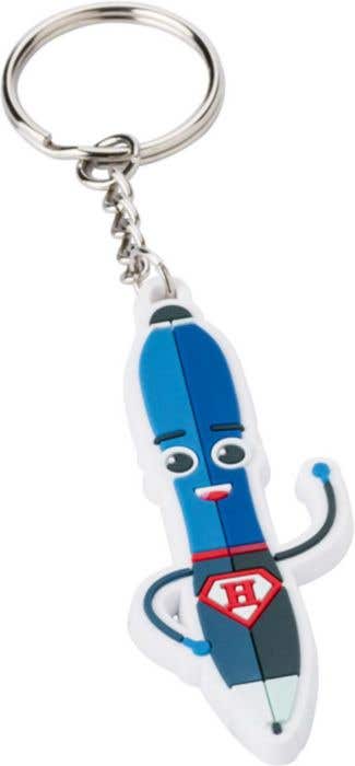 Porte-clés En PVC Custom 2D 21-30mm