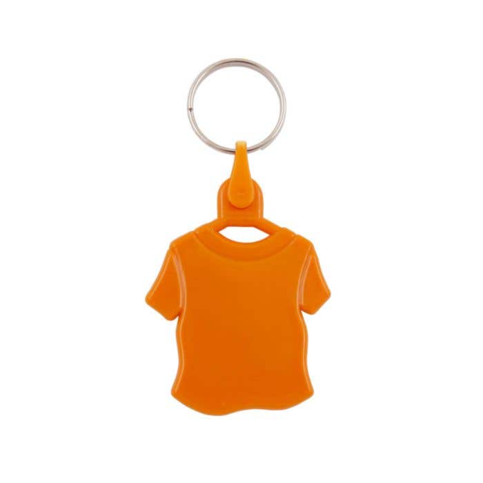 Plastic key-ring T-shirt