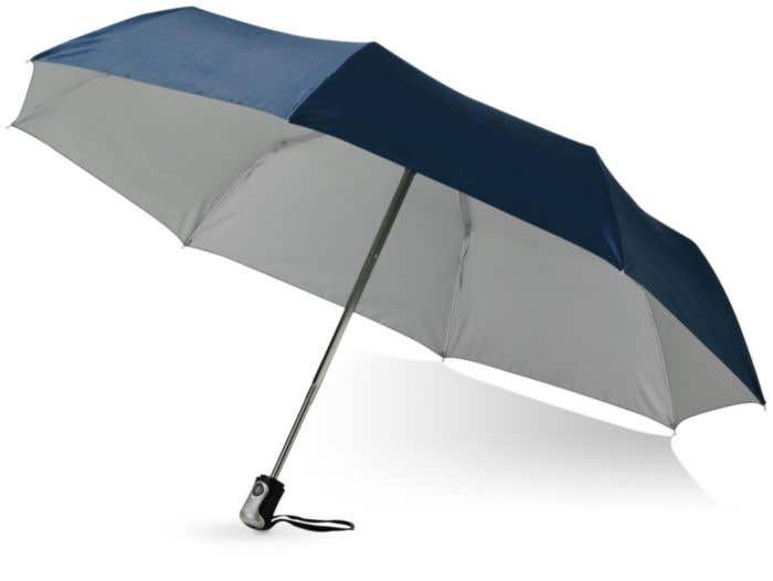 Parapluie 3 sections ouverture fermeture automatique Alex [21,5 pouces]