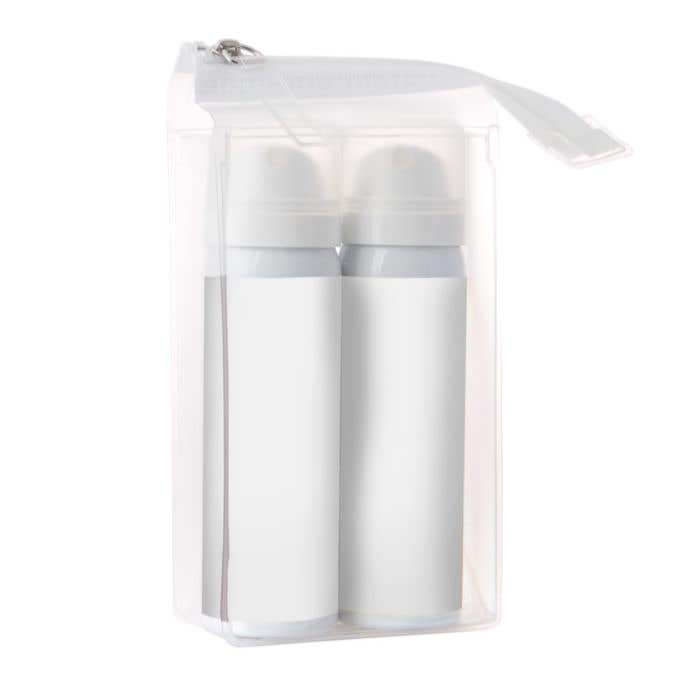 Set sun protection spray and after sun mousse