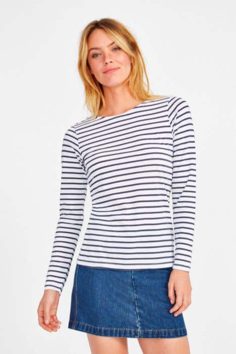 Sol's T-shirt Marine Women LS 150gr R-neck