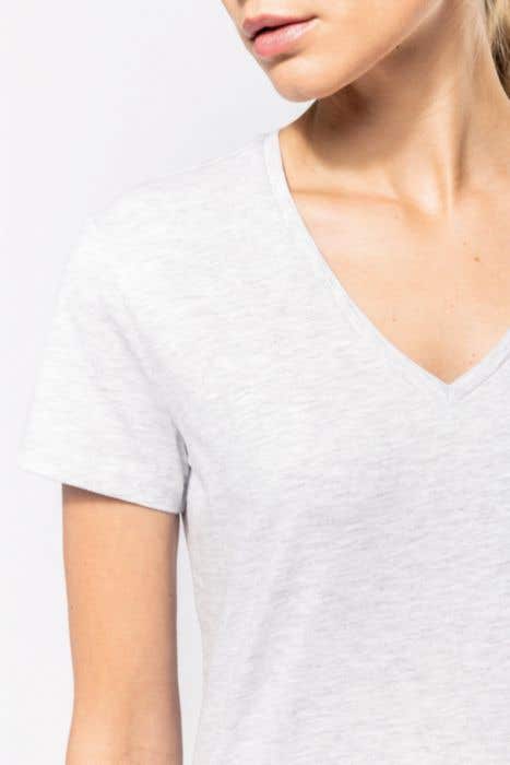 Kariban K381 Ladies' SS V-Neck T-Shirt