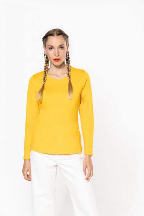 Kariban K383 Ladies' LS Crew Neck T-Shirt