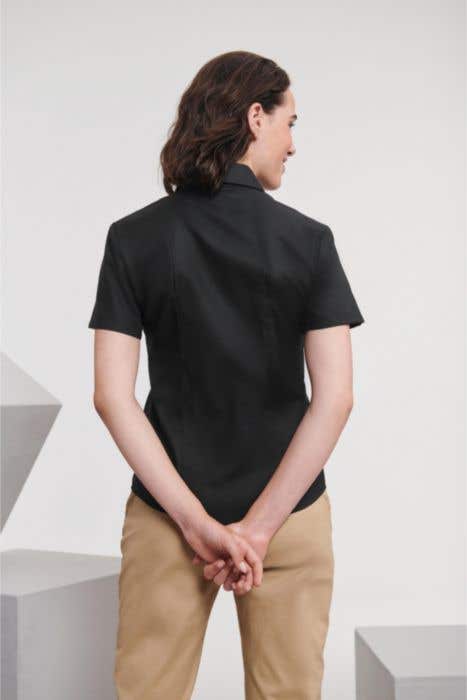 Russell Ladies Easy Care Oxford Shirt 135gr SS
