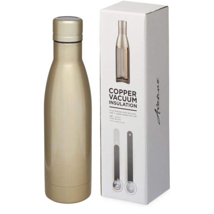 Bouteille isotherme Vasa sous vide avec couche de cuivre de [500&nbsp;ml]
