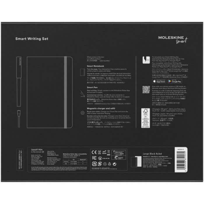Parure Moleskine Smart 2.0 writing set ellipse