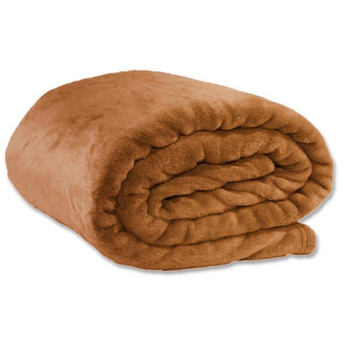 Microfiber Grand luxe plain plaid
