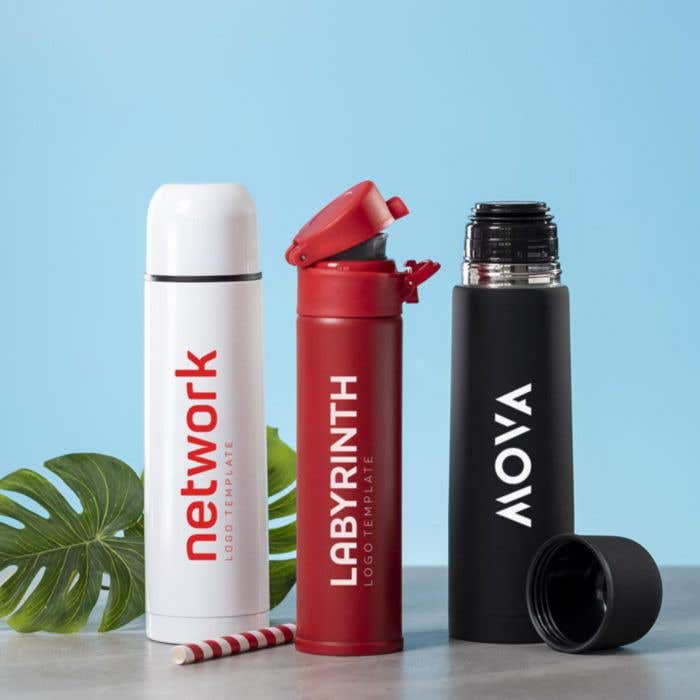 Vacuum flask HOSBAN Stainless steel [500 ml]