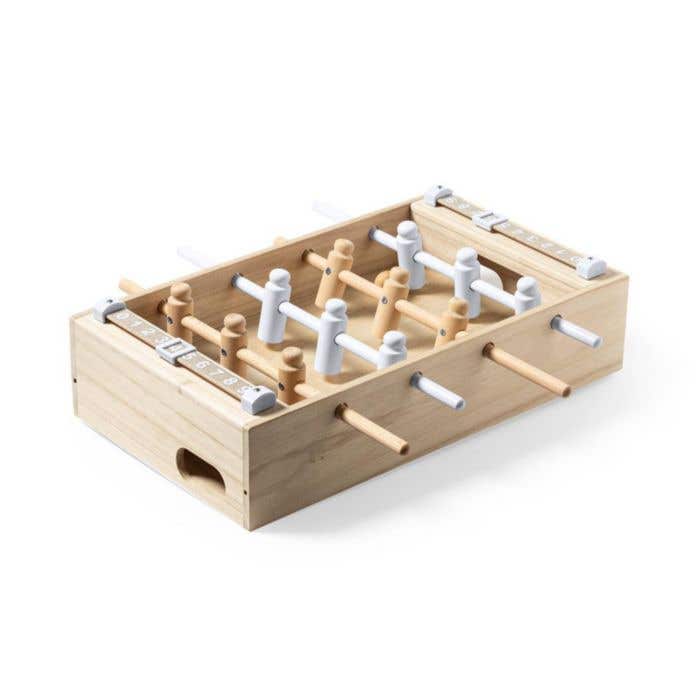 Houten Mini Tafelvoetbal Helmmet