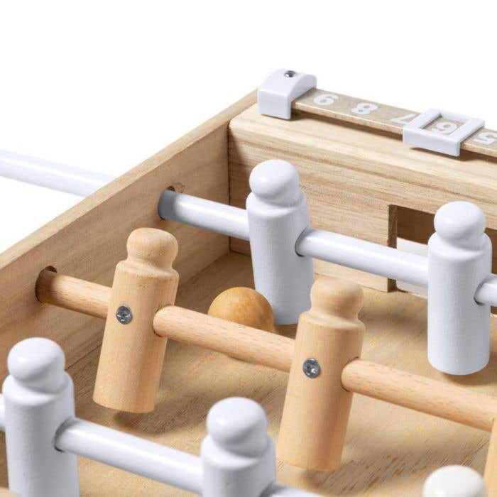 Houten Mini Tafelvoetbal Helmmet