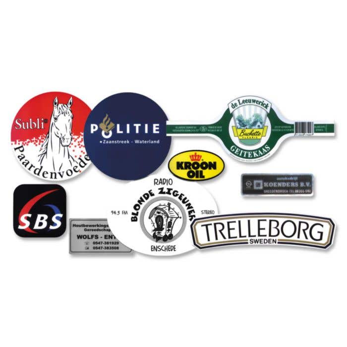 Sticker Vinyl 10-15 cm²